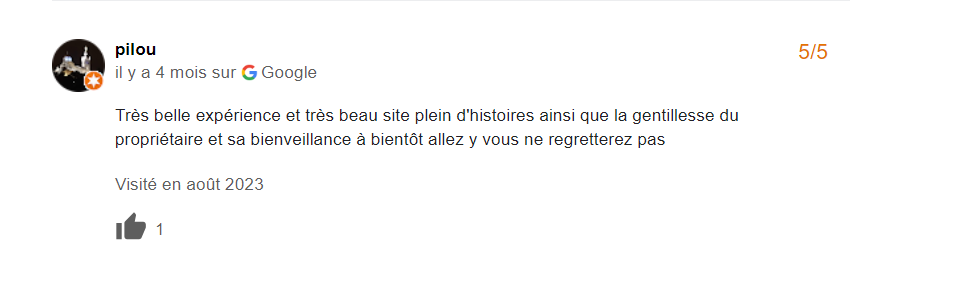 commentaire client